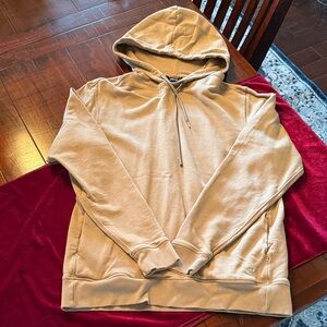 Allbirds Men's Tan Hoodie Sweater